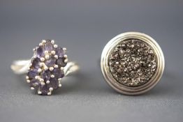 A selection of two rings,