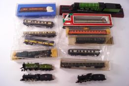 A collection of Union Mill Models, Alpha and other Gauge N railway models,