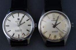 A collection of two wristwatches : A stainless steel self winding Roamer watch....