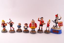 Eight boxed Robert Harrop Beano figures