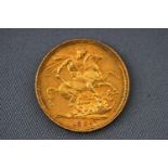 A full Sovereign dated 1889,