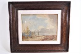 Arthur Ernest Pearce, A wooded landscape, water colour, initialled lower right and dated 1915,