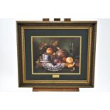 Raymond Campbell, Still Life with fruit, framed print,