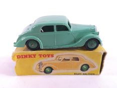 A boxed dinky toy 158 Riley Saloon,