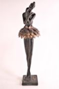 An Austin sculpture figure of a ballerina, simulated bronze,