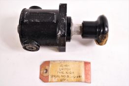 A feather switch from a Lancaster bomber, in original wax paper, and Label SC/4854,