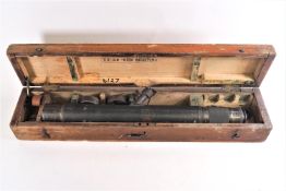 A World War I Layers side sight for a 4" QF gun Mk IV,