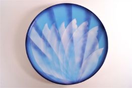 A Poole pottery charger, 'Air' from the Elements Series No 75/250,