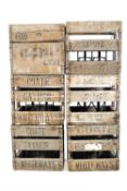 Six Whiteways cider crates,