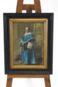 English School, A portrait of Lawrence Peel, Chief Justice of Bengal, (died 1862) pastel,