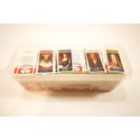 A group of assorted cigarette cards, black cat Kings and Queens of England, Sport,