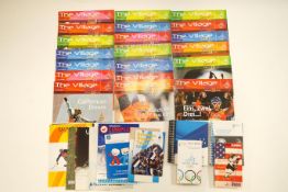 Olympics : Winter games, Turin 2006, Team booklets, Sweden, Japan, Germany, Australia, Italy etc,