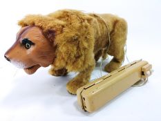 A boxed Japanese Rosko toy, "Josie" battery operated walking cow with mooing voice,