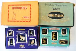 A collection of boxed Wade Whimsies, comprising sets 1-6,