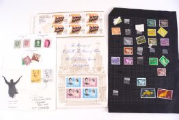 A mixed collection of world stamps