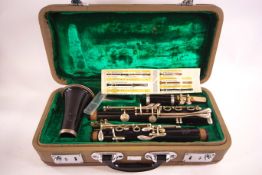 A Hsinga (made in China) clarinet,