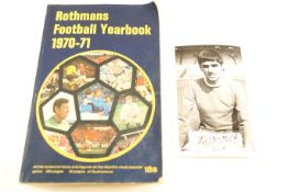 George Best : Signed edition of Rothmans Year Book 1970/71 (where he was one of the Golden Boot