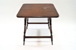 An Edwardian mahogany occasional table, by Gillow & Co,