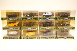 Twelve cased Corgi classics models.