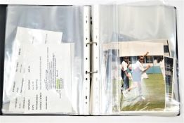 Cricket Press photographs : 97 glossy Press colour photographs 7" x 5" in binder