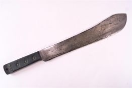 A 1956 British Army issue machete (Burma etc), by Martindale No 227, stamped E8277,