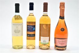 Sixteen bottles of assorted wine, to include : 1 x Passojo Di Pantelleria 1995,