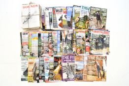 A group of sporting magazines, including The Field,