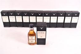 Twenty four x 5cl bottles of 12 year old Dalmore whisky,