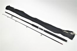 Two spinning rods - 'Shakespeare 10 Royalty' carbon bait/spin rod, 12ft,