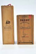 A cased glass flagon of Paddy Old Irish Whiskey Special limited edition to celebrate the Cork 800,