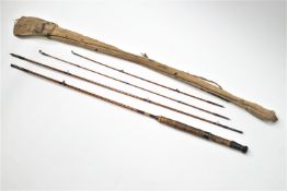 A collection of vintage rods,