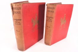 'Handley Cross or Mr Jorrocks's Hunt' Volumes I and II, c1911, R Surtees,