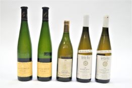 Ten bottles of wine, including 2 x bottles Grand Cru Spiegel Alsace Gewurtztraminer 1997,