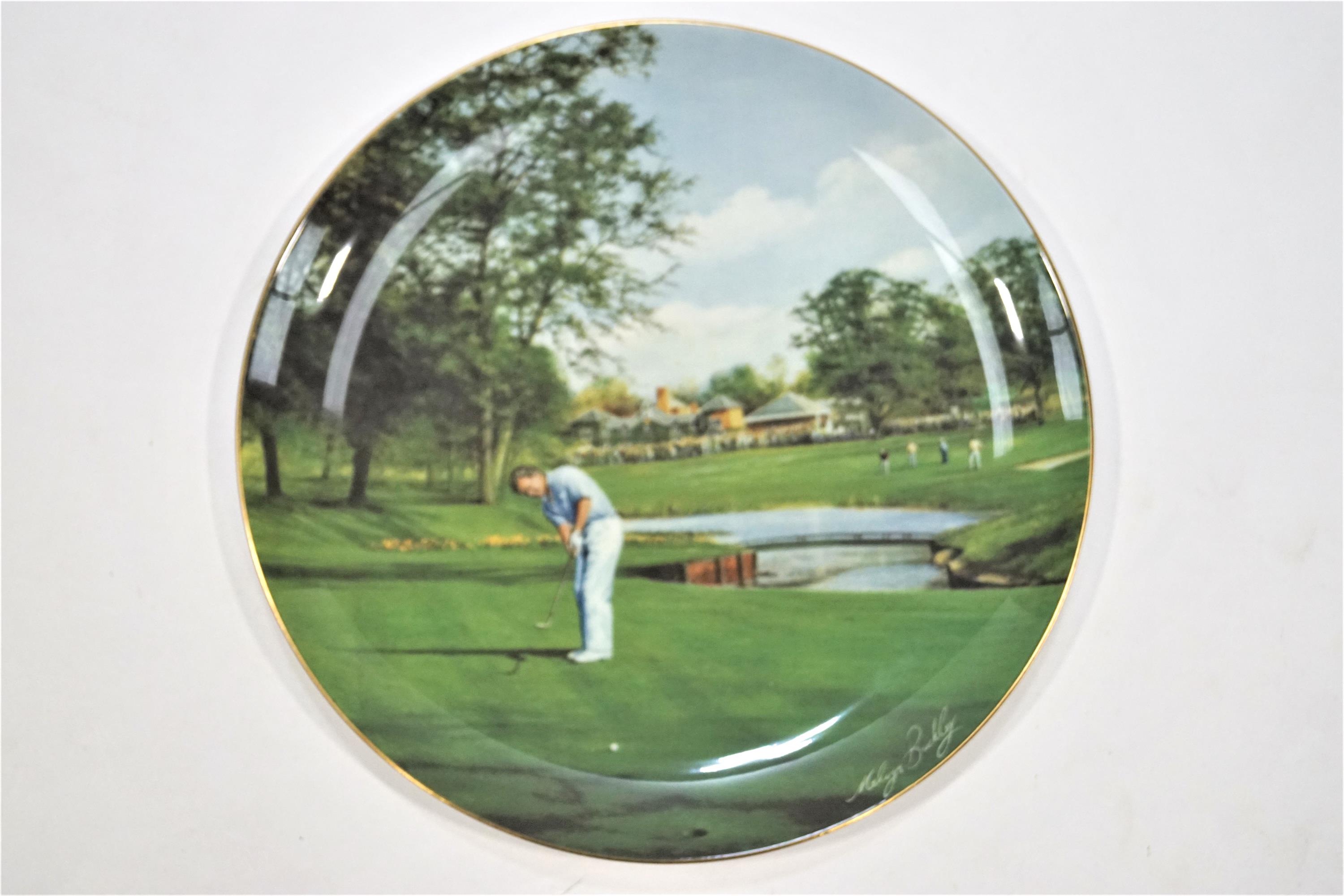 Limited Edition Coalport Golf Course plates, The Belfry and Wentworth, - Image 2 of 3