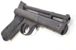 A Webley air pistol, serial 539,