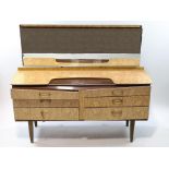 A 1960's formica dressing table,