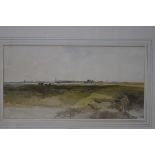 A Norfolk landscape watercolour,