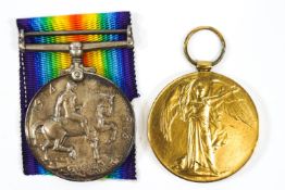 A set of two WWI medals,