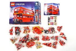 A Lego London Bus model No 10258