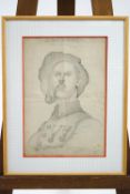 E A Lavy, Le Croix d'Honneur, pencil, signed and dated 11/11/17 lower right,