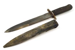 A German boot knife, dated 1943,