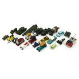 A group of mainly Military DInky toys, to include 651 Centurion tank,