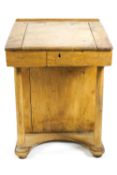 A Victorian pine clerks desk,