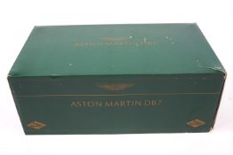 A Guilloy model of an Aston Martin DB7,