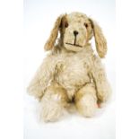 A 1950's Mohair spaniel toy made by Wendy Boston,