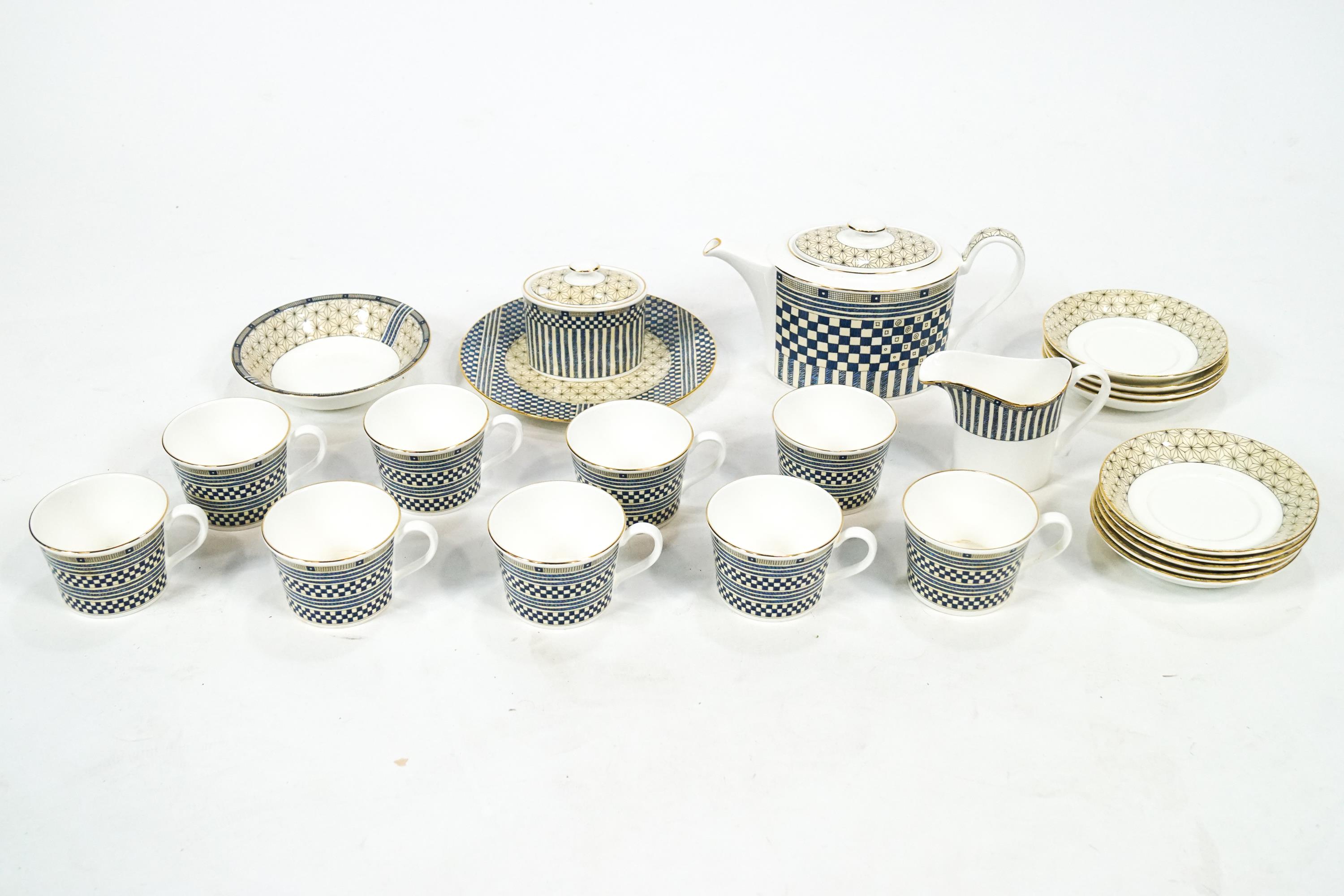 A Wedgwood 'Samurai' pattern tea service