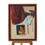 Arcangelo Maraga, 'Nature Morte', oil on canvas, signed lower right, 82cm x 61cm,