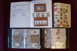 A collection of stamps to include a Folio style album,