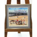 Ian Scott (British Contemporary) 'Grand Pier Weston', Limited Edition 60/200,