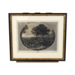 James Mason, after Claude le Lorrain, Sun Setting and Sun Rising, etchings, a pair,